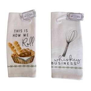 Simply Autumn - Kitchen Hand Towels (a set)